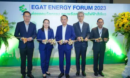 กฟผ. สานพลังเครือข่ายแลกเปลี่ยนเรียนรู้ไฟฟ้าสีเขียว มุ่งสู่ความทันสมัยและยั่งยืนในงาน EGAT ENERGY FORUM 2023