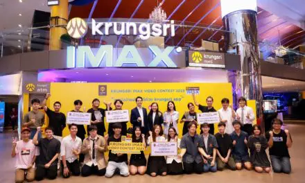 กรุงศรี ร่วมกับ เมเจอร์ ซีนีเพล็กซ์ มอบรางวัล “Krungsri IMAX Video Contest 2023” ให้นักศึกษา ม.กรุงเทพ คว้ารางวัลชนะเลิศ พร้อมโอกาสต่อยอดสู่การเป็นครีเอเตอร์มืออาชีพ