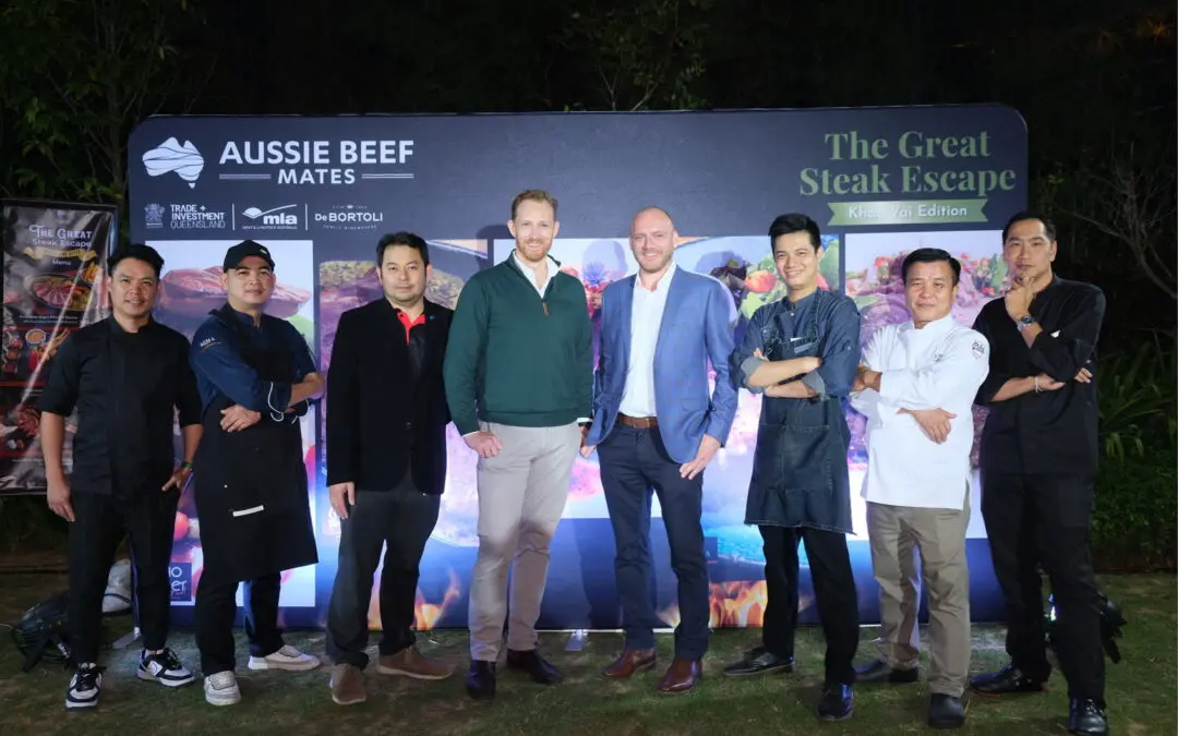 MLA จัดกิจกรรม The Great Steak Escape II KHAO YAI EDITION ตอกย้ำความเป็นเลิศของเนื้อวัวระดับ พรีเมียมจากออสเตรเลียที่มีความหลากหลาย ปรุงได้หลากเมนู รังสรรค์เป็นมื้อพิเศษโดยร้านอาหารชั้นนำ 5 แห่ง