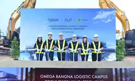 “พฤกษา โฮลดิ้ง” จัดพิธี Groundbreaking Ceremony  ปักหมุดย่านบางบ่อ เดินหน้าโครงการ “โอเมก้า บางนา โลจิสติกส์ แคมปัส” คลังสินค้าครบวงจร พร้อมชูมาตรฐานบริการด้วยโซลูชั่นครอบคลุมอาเซียน