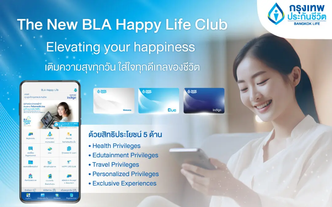 กรุงเทพประกันชีวิต ใส่ใจพัฒนาสิทธิประโยชน์ใหม่ 5 ด้าน