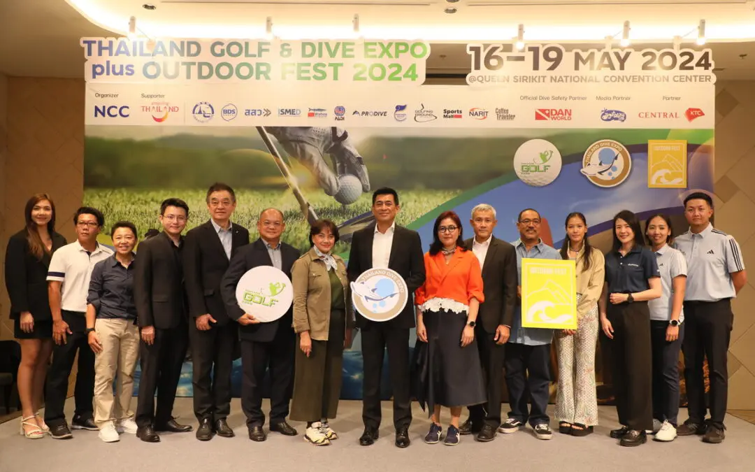 NCC. ผนึก ททท. ขยายตลาดท่องเที่ยวมูลค่าสูง  ชี้ตลาดท่องเที่ยวเฉพาะทาง (Niche Market) โต  ลุยจัดงาน “Thailand Golf & Dive Expo plus OUTDOOR Fest 2024”