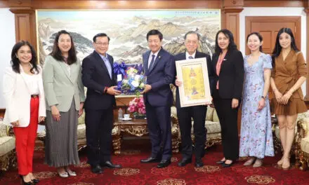 ทิพยประกันภัยร่วมแสดงความยินดีประธานกรรมการหอการค้าไทย-จีน