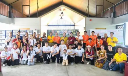 MEA ร่วมกับมูลนิธินายช่างไทย ใจอาสา ตรวจสอบระบบไฟฟ้า โครงสร้างและสิ่งก่อสร้างในสวนบางโปรง ในโครงการสวนสาธารณะสมุทรปราการปลอดภัย