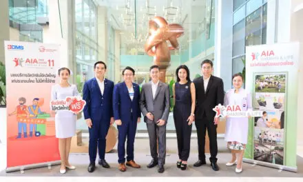 เอไอเอ ประเทศไทย จับมือ โรงพยาบาลในเครือ BDMS จัดงาน AIA Sharing A Life ครั้งที่ 11 มอบบริการฉีดวัคซีนไข้หวัดใหญ่แก่ประชาชน โดยไม่มีค่าใช้จ่าย