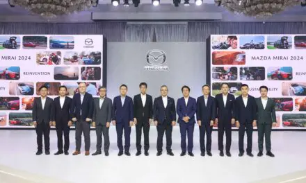 มาสด้าผนึกผู้จำหน่ายทั่วประเทศรวมพลังเป็นหนึ่งเดียว  จัดประชุมใหญ่ Mazda Mirai ก้าวที่แข็งแกร่งสู่การเติบโตที่ยั่งยืน