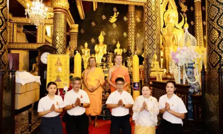ถวายเทียนพรรษามหาจักรพรรดิ เนื่องในเทศกาลเข้าพรรษา ปี 2567  พลังบุญทิพยร่วมสร้าง #229