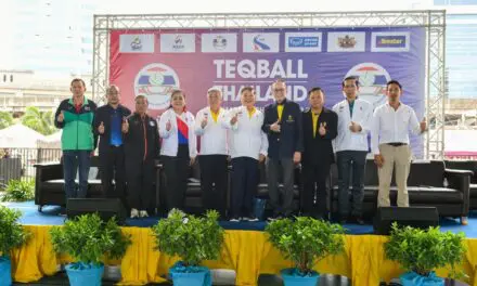 กทพ. ร่วมพิธีปิดการแข่งขัน   กีฬาเทคบอลชิงชนะเลิศ  แห่งประเทศไทยครั้งที่ 3 