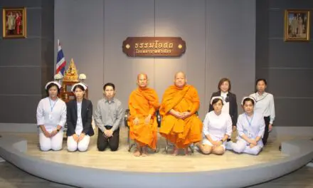 รพ.หัวเฉียว จัดบรรยายธรรมะเรื่อง “ปัญญาพาพ้นทุกข์” ในโครงการธรรมโอสถ