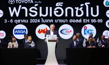ฟาร์มเอ็กซ์โป 2024 เวทีนวัตกรรมและเทคโนโลยีเกษตรยุคใหม่  ขานรับนโยบาย รมว. กระทรวงเกษตรและสหกรณ์ โดยใช้“ตลาดนำ”
