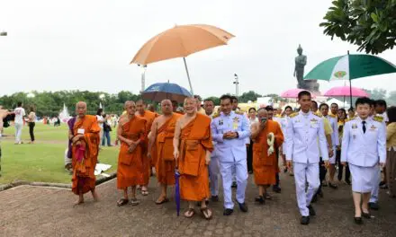 กทพ. ร่วมพิธี  เจริญพระพุทธมนต์  ถวายพระพรชัยมงคล
