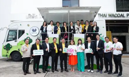 ไทยวาโก้-สำนักสิ่งแวดล้อม ลงนามร่วมมือ “Wacoal Braday บราเก่าเราขอ”