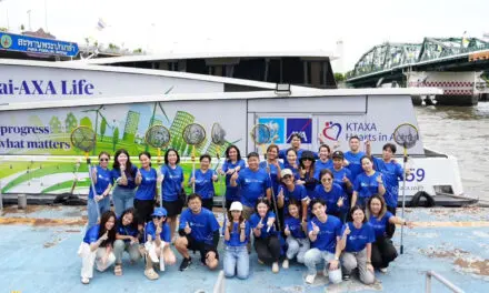 กรุงไทย–แอกซ่า ประกันชีวิต ย้ำผู้นำ Green Insurer  ผลักดันการดูแลรักษาแม่น้ำ และจัดการขยะก่อนไหลลงสู่ทะเล ผ่านจัดกิจกรรม Save Our River
