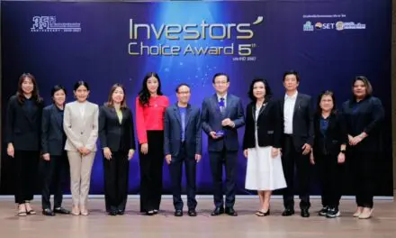 ทิพย กรุ๊ป โฮลดิ้งส์ รับรางวัล “Investors’ Choice Award ครั้งที่ 5 ประจำปี 2567” ต่อเนื่องเป็นปีที่ 17