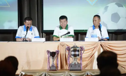  งานแถลงข่าว ฟุตบอลประเพณี ‘รักเมืองไทย’ ครั้งที่ 2 ระหว่าง สถาบันพระปกเกล้า VS วิทยาลัยป้องกันราชอาณาจักร 
