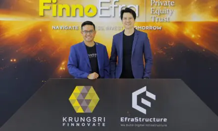 บิ๊กดีลสะเทือนวงการ!  กรุงศรี ฟินโนเวต จับมือ อีฟราสตรัคเจอร์ เปิดฉากลงทุนมหาศาล  ปั้นกองทุนใหม่ หนุนสตาร์ทอัพรายเล็กก้าวกระโดด  พร้อมเปิด Accelerator ติดอาวุธเร่งสปีดสร้างการเติบโต