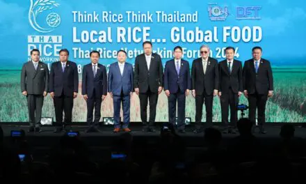 “สุชาติ” เปิดงาน Thai Rice Networking Forum 2024 ผลักดันแนวคิด “ข้าวไทย สู่อาหารโลก”                 ย้ำ อนาคตข้าวไทยสดใส แนวโน้มส่งออกข้าวไทยปี 67 สูงเกินคาดการณ์