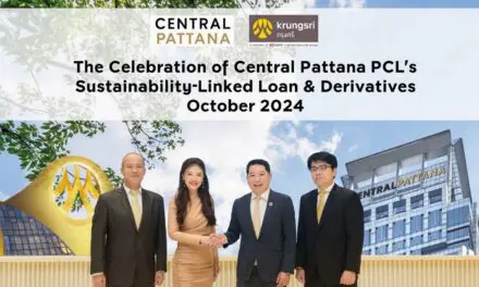 เซ็นทรัลพัฒนา และ กรุงศรี ผสานความร่วมมือด้านการเงินเพื่อความยั่งยืน  มูลค่ารวม 2,850 ล้านบาท มุ่งขับเคลื่อนสู่เป้าหมายคาร์บอนสุทธิเป็นศูนย์