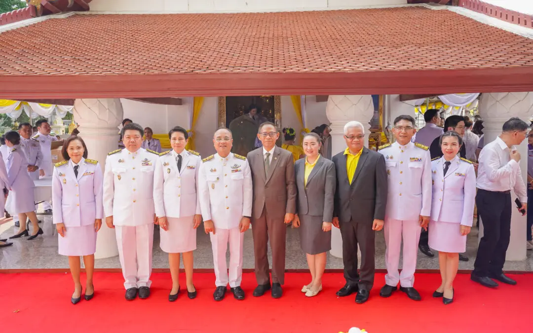 กองทุนประกันวินาศภัย ร่วมเป็นเจ้าภาพ พระกฐินพระราชทาน สำนักงาน คปภ. ณ วัดป่าโมกวรวิหาร