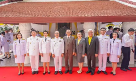 กองทุนประกันวินาศภัย ร่วมเป็นเจ้าภาพ พระกฐินพระราชทาน สำนักงาน คปภ. ณ วัดป่าโมกวรวิหาร