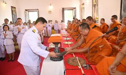 กระทรวง พม. ถวายผ้าพระกฐินพระราชทาน ประจำปี 67 ณ วัดป่าเลไลยก์วรวิหาร