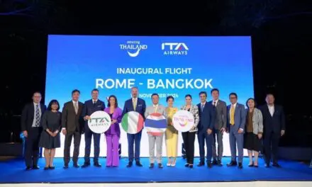 🇮🇹🇹🇭✈️ เฉลิมฉลองอย่างเป็นทางการกับการเปิดเที่ยวบินปฐมฤกษ์ครั้งแรกของสายการบิน   ITA Airways บินตรงจากกรุงโรมสู่กรุงเทพฯ 