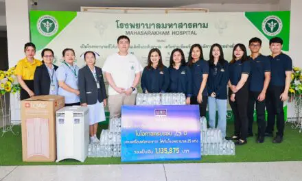 BAM มอบเครื่องฟอกอากาศให้กับโรงพยาบาลเขตพื้นที่ภาคตะวันออกเฉียงเหนือ  ในโอกาสครบรอบ 25 ปี มอบ 25 โรงพยาบาลทั่วประเทศ