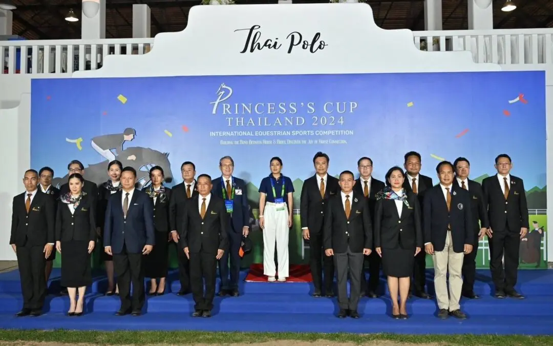 กระทรวงการท่องเที่ยวและกีฬา โดยการท่องเที่ยวแห่งประเทศไทย (ททท.) ร่วมเป็นส่วนหนึ่งในการยกมาตรฐานการแข่งขันกีฬาขี่ม้าของไทยสู่ระดับสากล พร้อมเฝ้ารับเสด็จ สมเด็จพระเจ้าลูกเธอ เจ้าฟ้าสิริวัณณวรี นารีรัตนราชกัญญา เสด็จเป็นองค์ประธานในพิธีเปิดการแข่งขันกีฬาขี่ม้ารายการ Princess’s Cup Thailand 2024