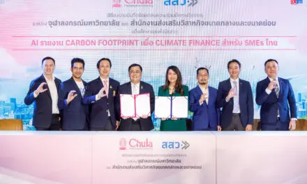 จุฬา และ สสว. ลงนาม MOU ความร่วมมือโครงการ “One Click”  นำ AI ยกระดับ SMEs เข้าถึงสินเชื่อสีเขียวในคลิกเดียว