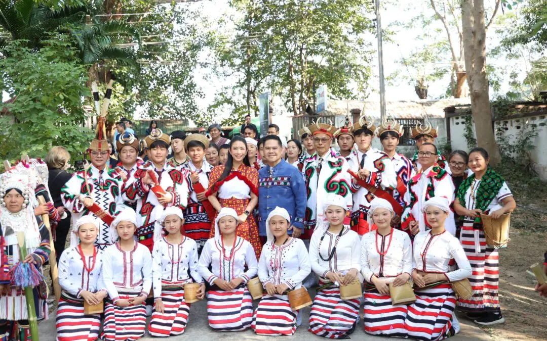 “วราวุธ” รมว.พม. หนุน กลุ่มชาติพันธุ์ สร้างรายได้ สร้างอาชีพ ร่วมสืบสาน ประเพณีกินข้าวใหม่ ของราษฎรบนพื้นที่สูง 