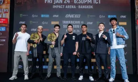 ศึกใหญ่แห่งปี! บอสใหญ่ชาตรี นำทัพนักกีฬาแถลงข่าว ONE 170 “ตะวันฉาย VS ซุปเปอร์บอน” จากสังเวียนสู่ภาพยนตร์ฮอลลีวูดฟอร์มยักษ์