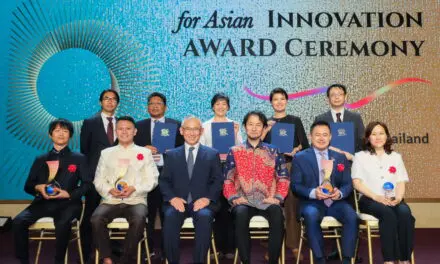 JCIE และ ERIA จัดพิธีมอบรางวัล Healthy Aging Prize for Asian Innovation (HAPI) ‘นวัตกรรมแห่งเอเชียเพื่อผู้สูงวัยสุขภาพดี ครั้งที่ 4’ ณ กรุงเทพมหานคร เป็นครั้งแรก เชิดชูความเป็นเลิศด้านเทคโนโลยีเพื่อสุขภาพและโครงการชุมชนเพื่อสังคมสูงวัยสุขภาพดี