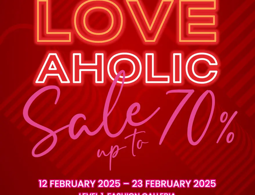 เมกาบางนา ชวนช้อปฉลองเทศกาลวาเลนไทน์  ในงาน “MEGA LOVE AHOLIC” ช้อปของขวัญในราคาพิเศษลดสูงสุด 70%  วันที่ 12 – 23 กุมภาพันธ์ 2568 ณ ศูนย์การค้าเมกาบางนา