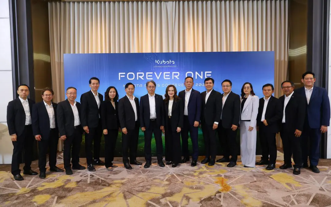 สยามคูโบต้า กางแผนปี 2568 ครอง Forever ONE เครื่องจักรกลการเกษตรของไทย  ล่าสุดประกาศรายได้ปี 2567 ปิดที่ 62,000 ล้านบาท  เดินเกมลุย Perform and Transform เพิ่มประสิทธิภาพสู่การเปลี่ยนอนาคตที่ยั่งยืน