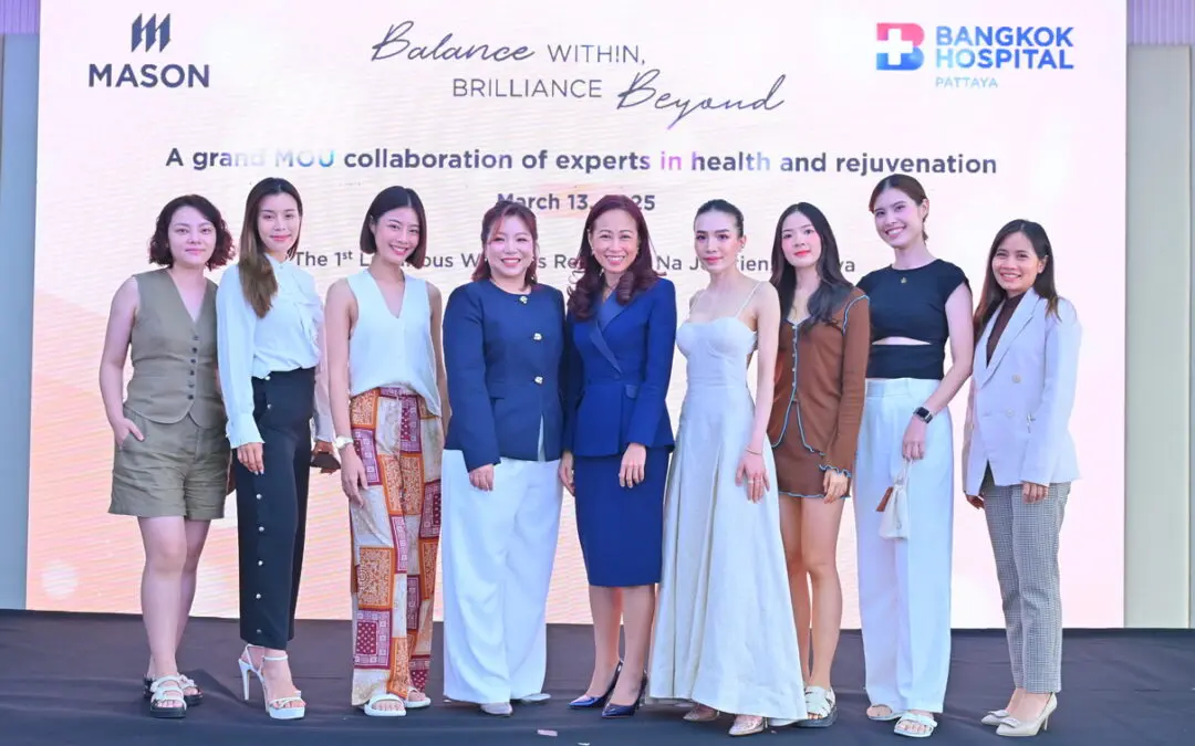 เมสันจับมือโรงพยาบาลกรุงเทพพัทยา  เปิดแคมเปญ Balance within, Brilliance Beyond 