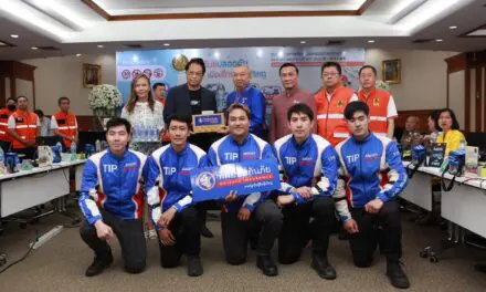 ทิพยประกันภัย ร่วมเปิดศูนย์อำนวยการป้องกันและลดอุบัติเหตุทางถนนช่วงเทศกาลสงกรานต์ ปี 2568