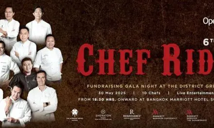 ภารกิจ Chef Riders ครั้งที่ 6 – รวมพลังเชฟชั้นนำจากโรงแรมในเครือแมริออททั่วกรุงเทพฯ เพื่อร่วมภารกิจสร้างรอยยิ้มให้เด็กด้อยโอกาส ณ เดอะ ดิสทริคท์ กริลล์ รูม แอนด์ บาร์