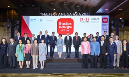 “THAIFEX – ANUGA ASIA 2025” เปิดฉากวันแรก ยิ่งใหญ่ระดับโลก  “พิชัย” นำทัพต้อนรับผู้ซื้อจาก 140 ประเทศ หนุนไทยสู่ “ครัวโลก”  คาดมูลค่าสั่งซื้อกว่า 98,000 ล้านบาท