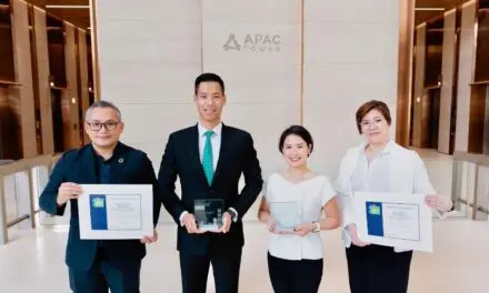APAC Tower ร่วมกับ SCG ตอกย้ำความสำเร็จคว้ารางวัล fitwel Best in Building Health 2025  สาขา the highest scoring design for a Multi-Tenant Base Building และ Highest Scoring Design Project