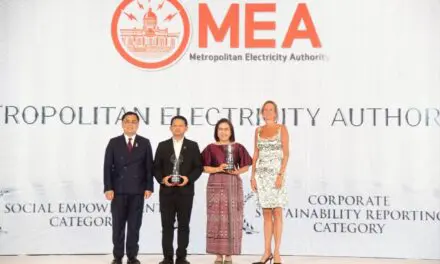 MEA หนึ่งในสององค์กรจากประเทศไทย ที่ได้รับรางวัล Gold Emblem of Sustainability จากเวที AREA 2025 สะท้อนความมุ่งมั่นและความสำเร็จในการพัฒนาความยั่งยืนในระดับเอเชียอย่างต่อเนื่อง
