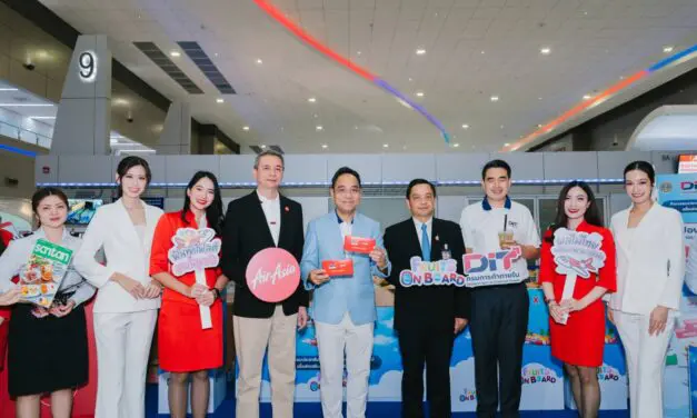 “DITxAirasia” เดินสายโปรโมต เมนูอาหาร-เครื่องดื่มจากลำไย ”สั่งลำไยบนไทยแอร์เอเชีย“ เพียงสั่งเท่ากับช่วยเกษตรกรไทย 
