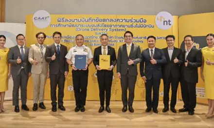 CAAT ผนึก NT ลงนามความร่วมมือวางพื้นฐานยกระดับนวัตกรรมโลจิสติกส์ไทย   