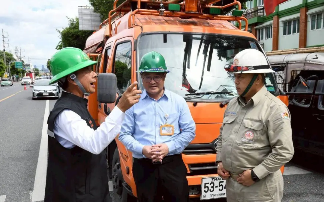 MEA ลงพื้นที่ตรวจสอบเหตุถนนทรุด บริเวณหน้า รพ.วชิรพยาบาล เร่งฟื้นฟูระบบไฟฟ้าพร้อมรองรับสถานการณ์ฉุกเฉินอย่างเต็มศักยภาพ