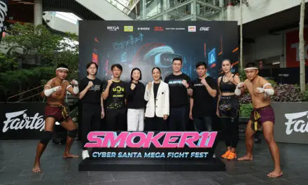 เมกาบางนา ผนึก แฟร์เท็กซ์ เปิดสังเวียนมวยไทยสมัครเล่น งาน “SMOKER11: CYBER SANTA MEGA FIGHT FEST” ดันซอฟต์พาวเวอร์ไทย ตอกย้ำพื้นที่แห่ง ACTIVE HEALTHY LIFESTYLE ของคนรุ่นใหม่