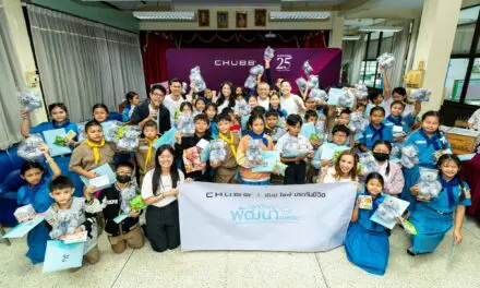  ชับบ์ ไลฟ์ ประกันชีวิต ก้าวสู่ปีที่ 25 เดินหน้าจัดกิจกรรมเพื่อสังคม มุ่งเสริมสร้างทักษะความรู้ด้านการเงินแก่เยาวชนไทย