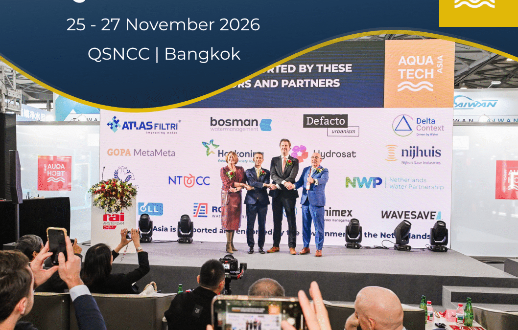 วีเอ็นยูฯ เปิดตัว “Aquatech Asia” พร้อมนำเสนอศูนย์กลางเทคโนโลยีน้ำแห่งใหม่ของภูมิภาคเอเชีย