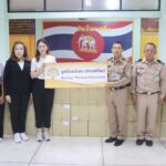 มูลนิธิเฮอริเทจ (ประเทศไทย) ร่วมส่งมอบถุงยังชีพช่วยเหลือผู้ประสบภัยน้ำท่วม  ให้กับ กองบัญชาการทัพเรือภาคที่ ๒ อำเภอหาดใหญ่ จังหวัดสงขลา