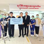 กรุงเทพประกันภัยมอบอุปกรณ์ทางการแพทย์ให้แก่โรงพยาบาลนาจะหลวย จังหวัดอุบลราชธานี เพื่อสนับสนุนการเข้าถึงบริการสาธารณสุขของประชาชน