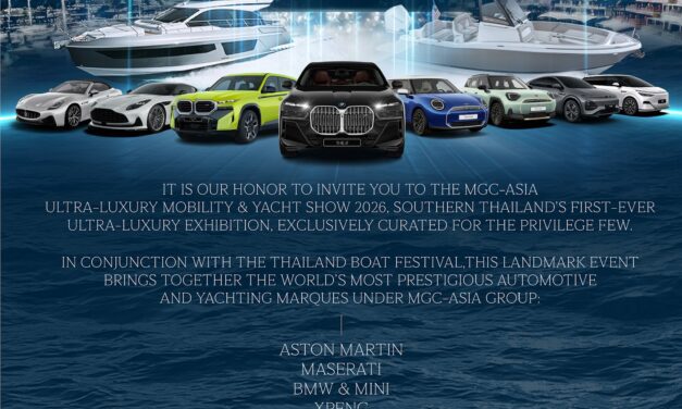 ที่สุดแห่งไลฟ์สไตล์เหนือระดับ สัมผัส ‘AZIMUT 60’ และ ‘AZIMUT 53’ พร้อมเรือสันทนาการ CHRIS-CRAFT อีกทั้งยนตรกรรมระดับโลก ในงาน Thailand Boat Festival 2026 ระหว่างวันที่ 15-18 มกราคมนี้ ที่ ภูเก็ต โบ๊ท ลากูน มารีนา