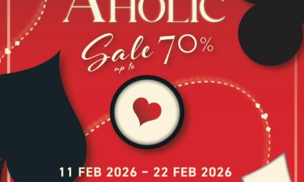 เมกาบางนา ชวนฉลองเดือนแห่งความรัก ในงาน “MEGA LOVE AHOLIC” ช้อปไอเทมแฟชั่นและไลฟ์สไตล์แทนใจ ลดสูงสุด 70% วันที่ 11 – 22 ก.พ. 69 ณ โซนแฟชั่น แกลเลอเรีย ชั้น 1 ศูนย์การค้าเมกาบางนา